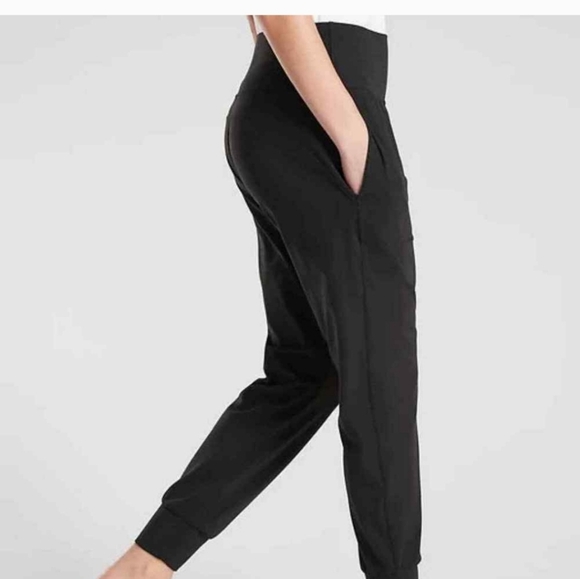 Athleta Cruise Jogger in Powervita Pants Black Size SP - Picture 1 of 9